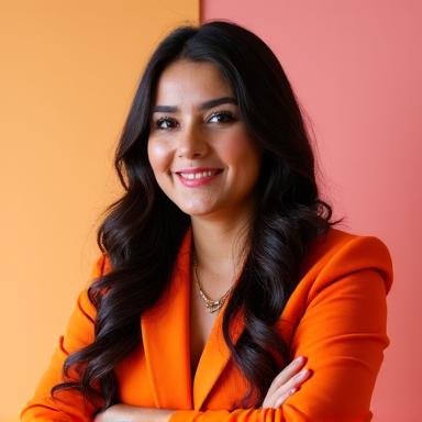 Retrato de Elena Torres, Jefa de Diseño.